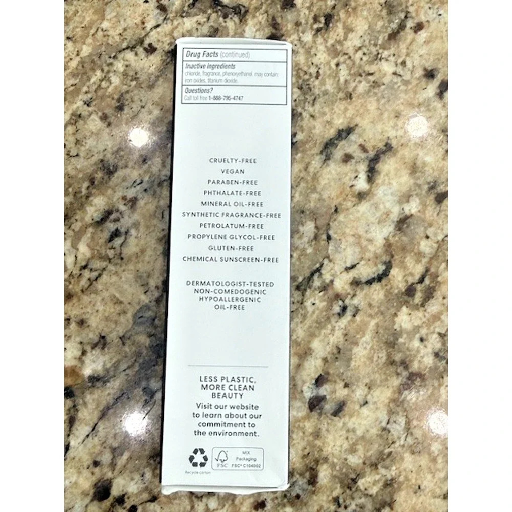 New BareMinerals Complexion Rescue Tinted Hydrating Gel Cream Cedar 1.18 Oz